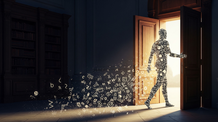Knowledge walking out of the door