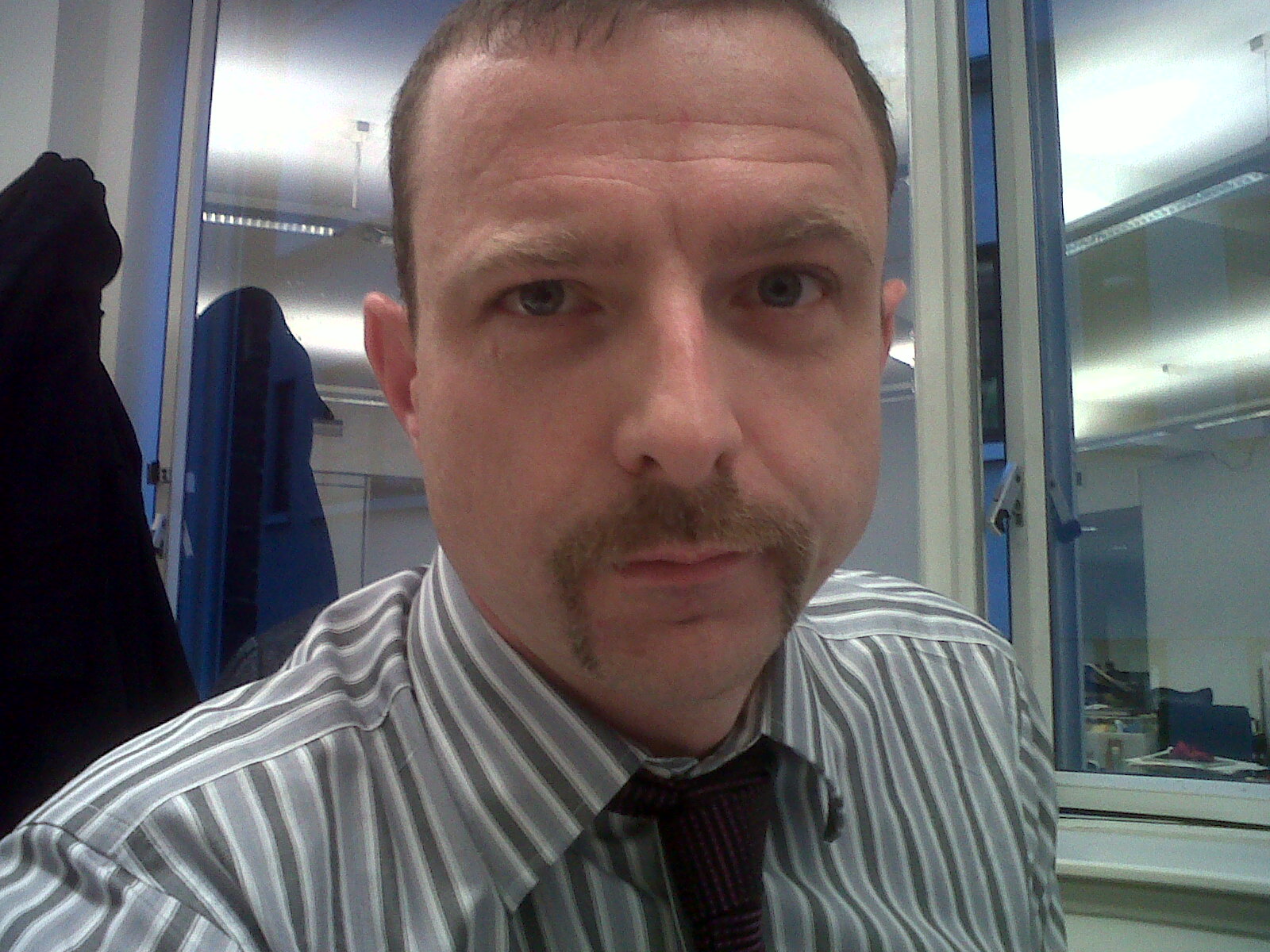 Picture of me with crazy moustache!