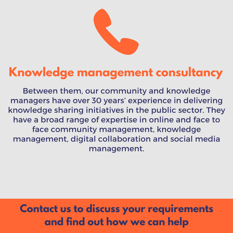 knowledge management consultancy to meet your needs